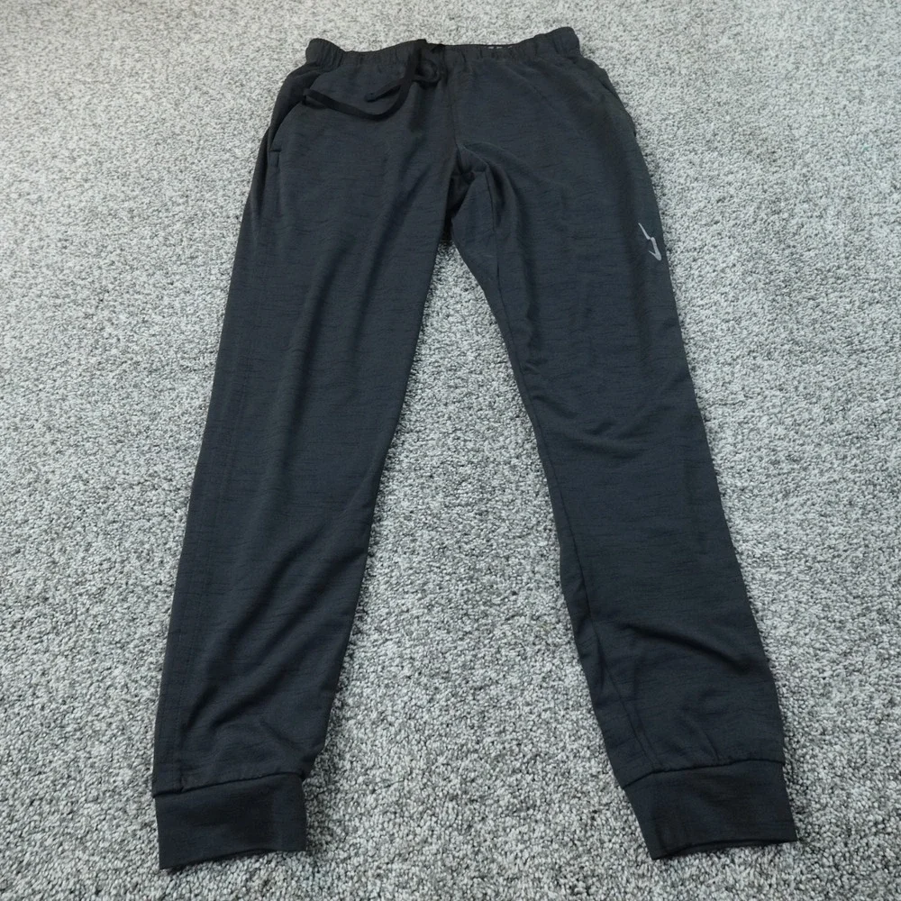 Nike Pants Mens S Black Yoga Dri Fit Jogger Sweatpants Workout Drawstring CZ2208